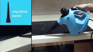 MLMLANT ハンドヘルドガーメントスチーマー MLMLANT Handheld Steam Cleaner, 450ML Large Capacity Steam Cleaner