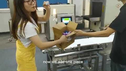 Checkweigher for box