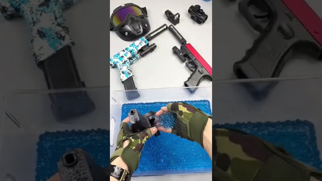 You need a Gel Ball Blaster for this summer！