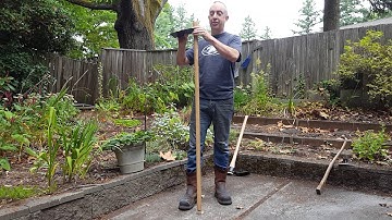 How to assemble eye style garden tool heads and handles