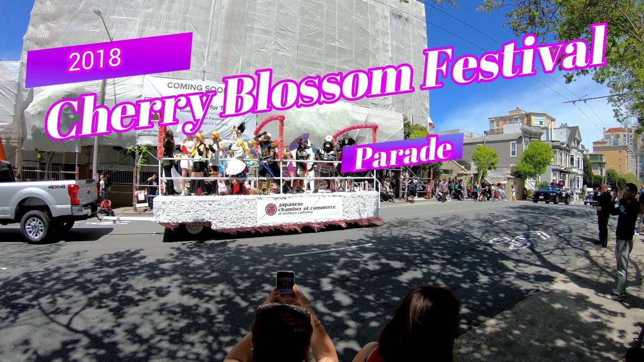 Cherry Blossom Festival Parade San Francisco and Walkthrough 4K YouTube