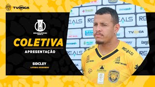 Entrevista Coletiva Lateral-Esquerdo Sidcley