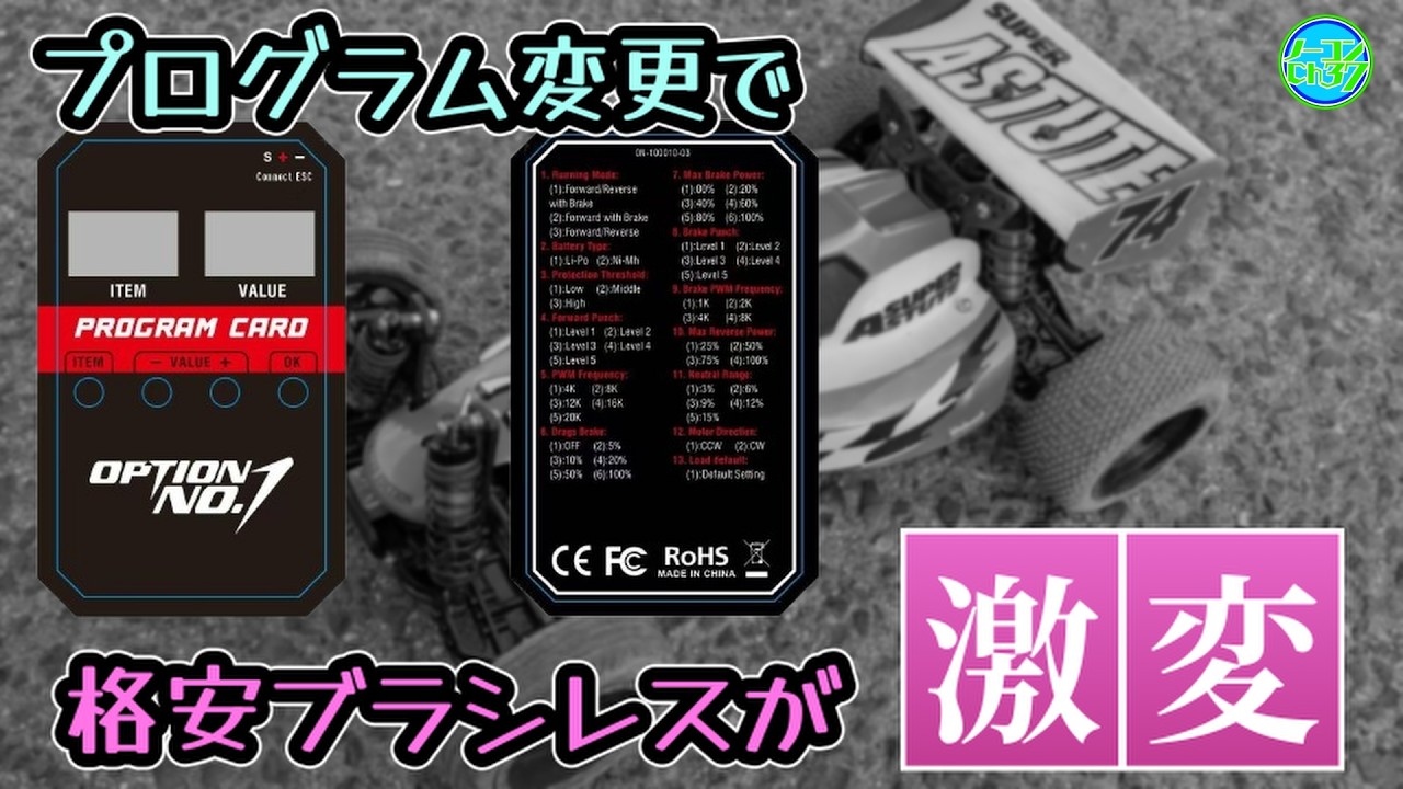 Here are the results of using a program card with the popular