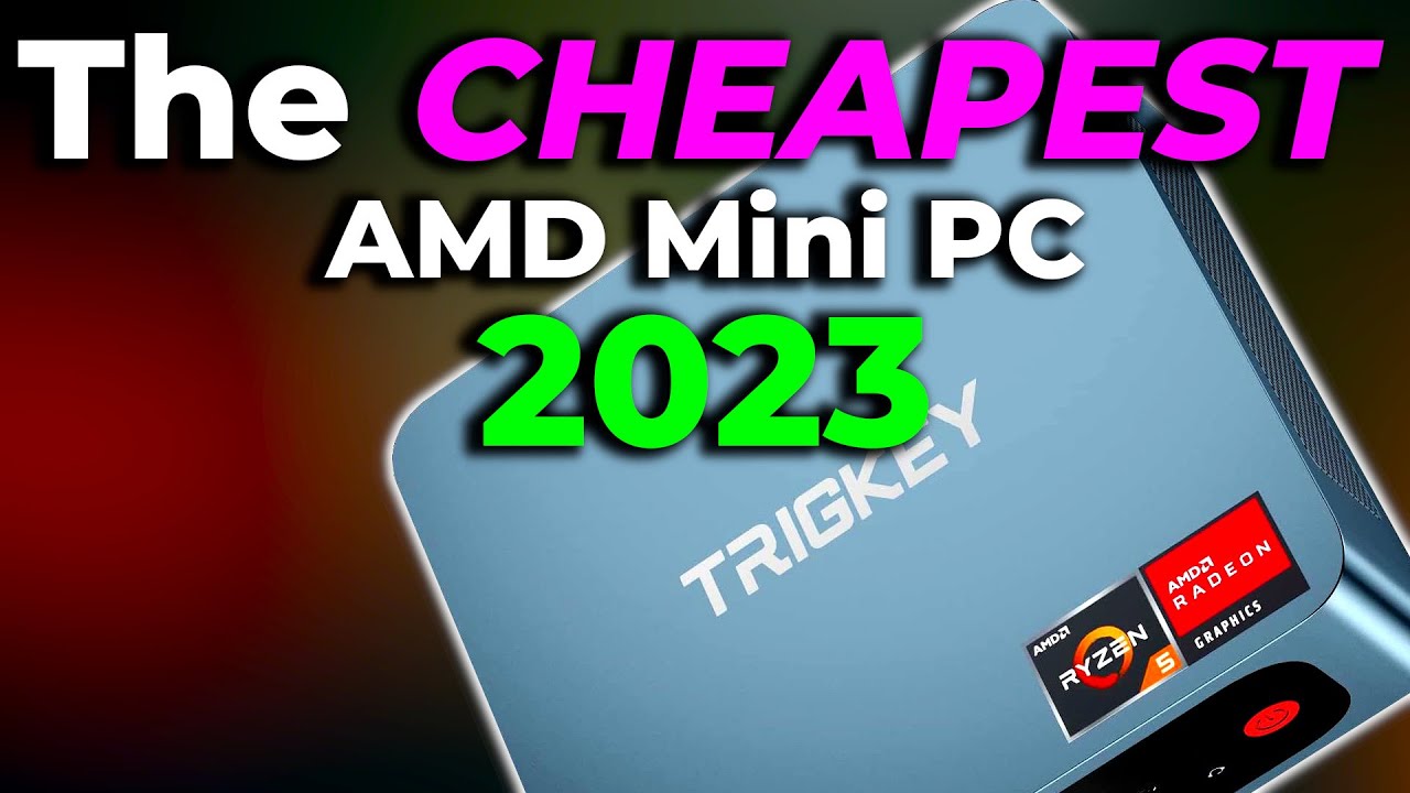 AMD's Cheapest Mini PC 2023, TRIGKEY AMD RYZEN 5500U Mini PC Review