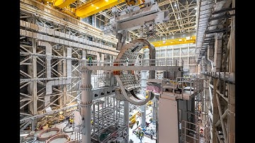 Vacuum Vessel Sector # 6 transferred to sub-assembly tool