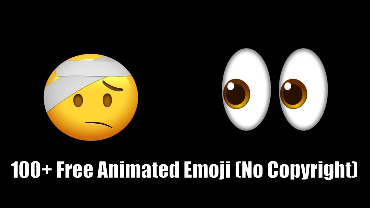 100+ Animated Emojis | Copyright Free Emoji For Video | Gif & Transparent -  YouTube
