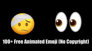 100+ Animated Emojis | Copyright Free Emoji For Video | Gif & Transparent screenshot 1