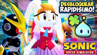 ¡VANILLA & GEMERL FINALMENTE en SONIC SPEED SIMULATOR! - GUÍA RÁPIDA 🐰🦔🤖