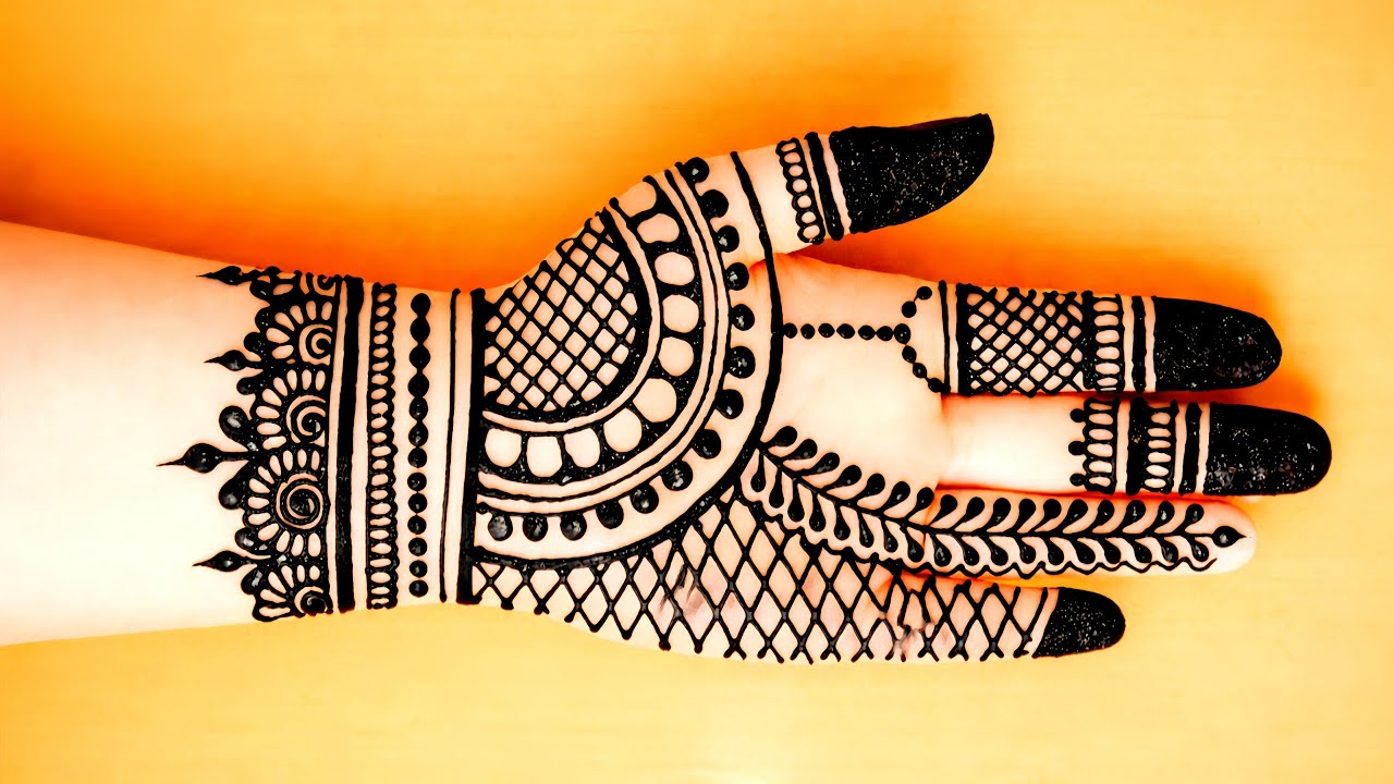Ramadan Special Front Hand Mehndi Design 🌙 | Easy & Stylish Mehandi Design 2026