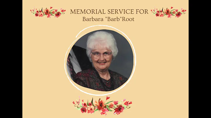 Memorial service  Barbara Root - 5th November 2022