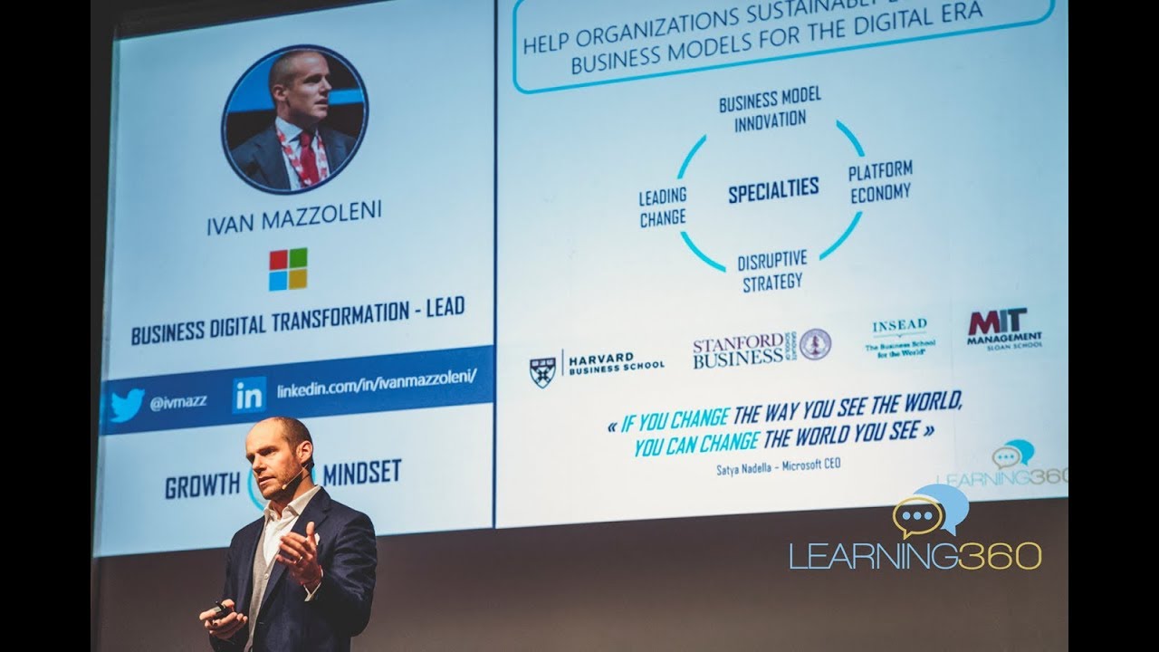 Ivan Mazzoleni a LEARNING360 - Teatro Manzoni, 9 novembre 2018 - Milano ...