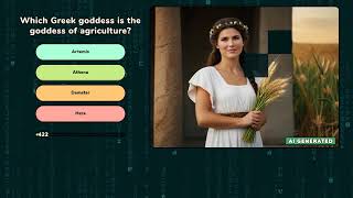 Test your knowledge about the fascinating world of Greek gods and their mythology.