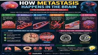 Brain Metastasis Explained 🧠 | How Cancer Spreads to the Brain
