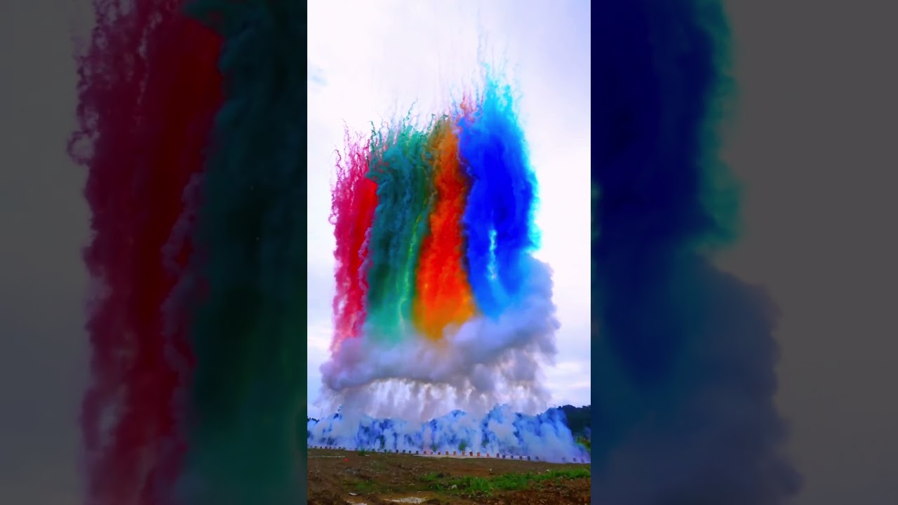 Daytime fireworks customized colorful smoke fireworks