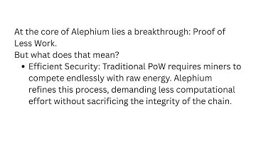 The Chain That Sustains