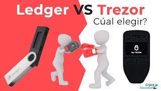 Ledger Nano S vs Trezor One  Cuál te conviene más?