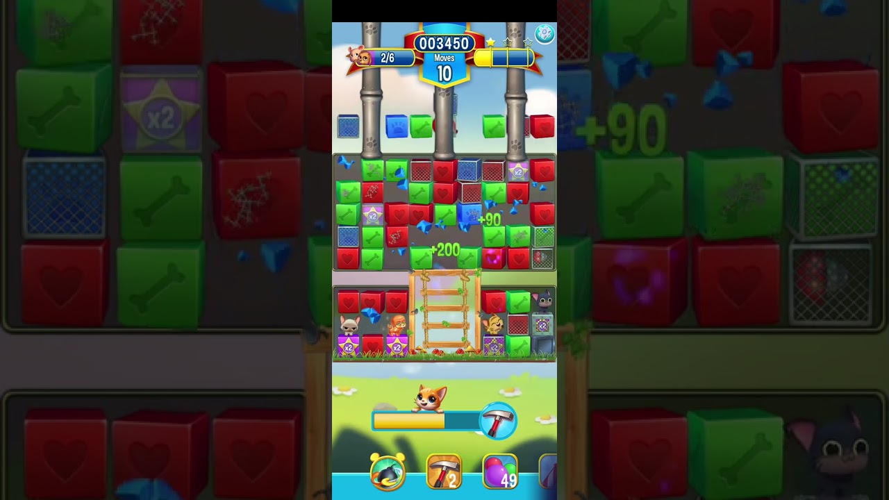 Pet Rescue Saga level 4786 no boosters