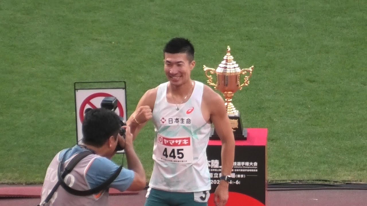 [日本選手権]男子100m決勝 桐生祥秀優勝！