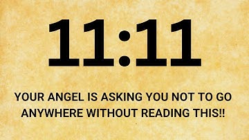 🕊️1111 Your angel is not permitting you to skip this message at any cost   Open this now!!