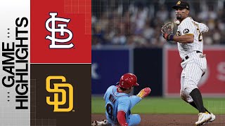 Cardinals vs. Padres Game Highlights (9\/23\/23) | MLB Highlights