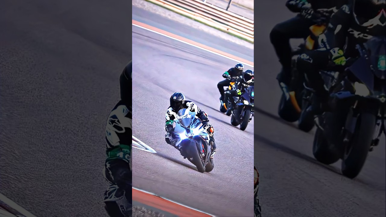Carving my own lane 🏍️😎 | #scout #bmws1000rr #bike #racing #s1000rr