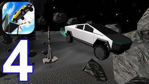 Ramp Car Jumping - Gameplay Walkthrough, Moon Map, Chevrolet Car  Unlocked( iOS, Android) | Level 5