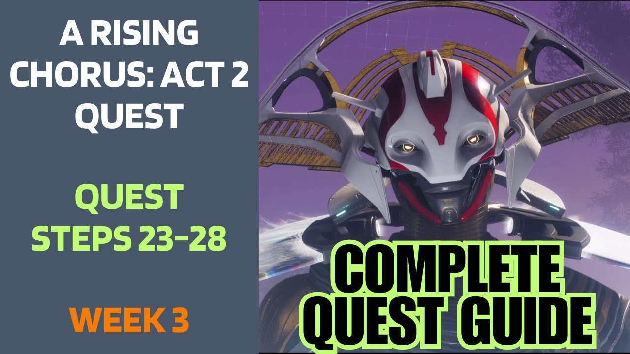 A Rising Chorus Act 2 quest steps 23-28 - Titan - Season 24 - Episode ...