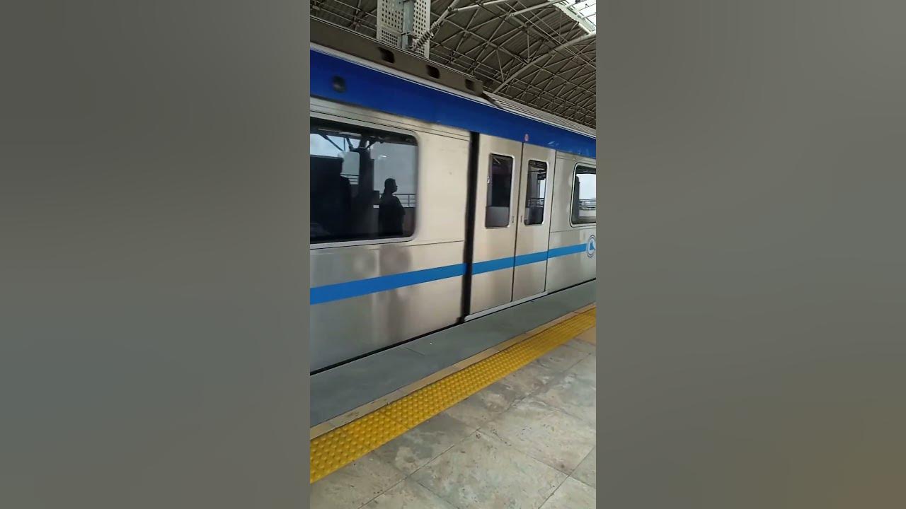 Chennai Metro arrives Vadapalani - YouTube