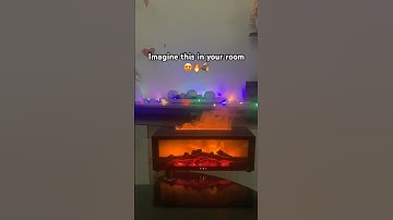 Wait the end… ❄️ #diffuser #humidifier #christmas #christmasdecor #homedecor #relaxing