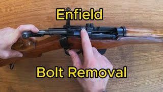 LEE ENFIELD BOLT REMOVAL less than a minute! NO4 smle