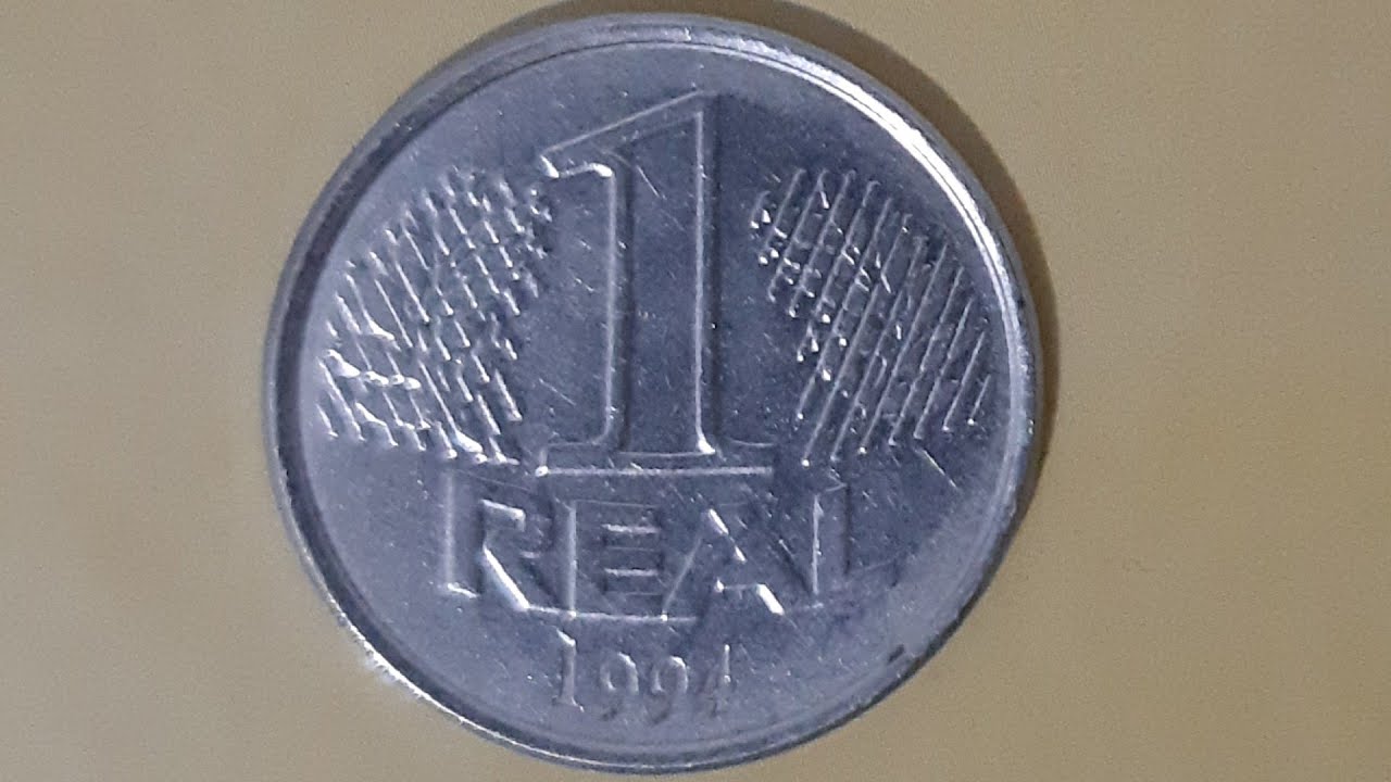 MOEDA DE 1 REAL DO ANO DE 1994 QUANTO VALE EM 2019 YouTube MOEDA DE 1 REAL DO ANO DE 1994 QUANTO VALE EM 2019 YouTube