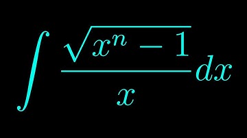 Integral of sqrt(x^n - 1) / x