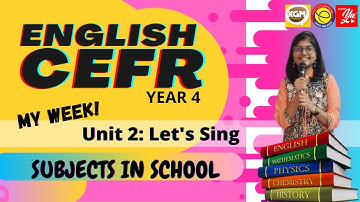 GET SMART PLUS 4: MODULE 2: SUBJECTS SONG