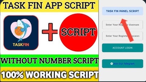 Taskfin App Refer Script || New Earning App Refer Script ||New Earning App Today || Earn With Khushi