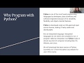 Python Course by Anna Pollard with MyFunScience.com