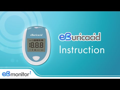 Uric Acid Meter-eBuricacid Blood Uric Acid Monitor-Valuemed