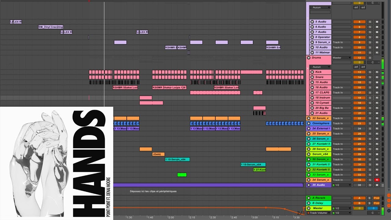 Point Point - Hands ft. Denai Moore (Ableton Remake)