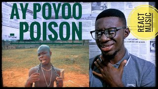 AY POYOO - POISON (Official Video)| GH REACTION | REVIEW