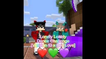 “Lonely Lonely“ Dance Trend - Mine-imator Minecraft Animation #shorts #minecraftanimations #viral