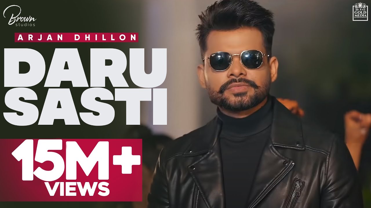 Daru Sasti Full Video Arjan Dhillon  The Kidd  I Can Films  Brown Studios