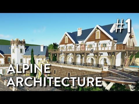 Planet Coaster: Grizzly Valley (Part 1) - Alpine Architecture