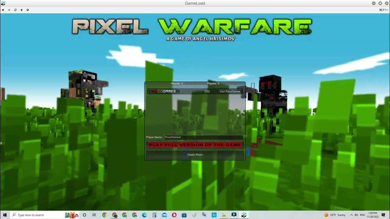 Minecraft: Pixel Warfare - Jogo Gratuito Online