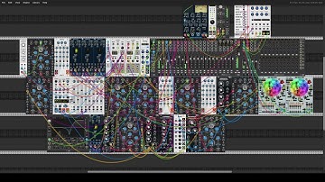 Kangding Ray inspired slow techno beat in VCV Rack v2
