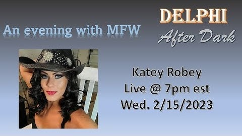 An evening with Miss Fvcking Wonderful, Katey Robey #Delphi #Mononhighbridge