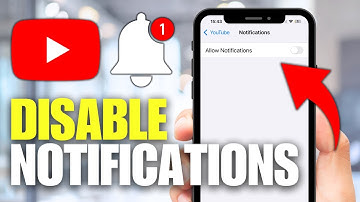 Turn Off YouTube Notifications on iPhone