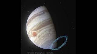 Powerful Stratospheric Winds Near Jupiters South Pole