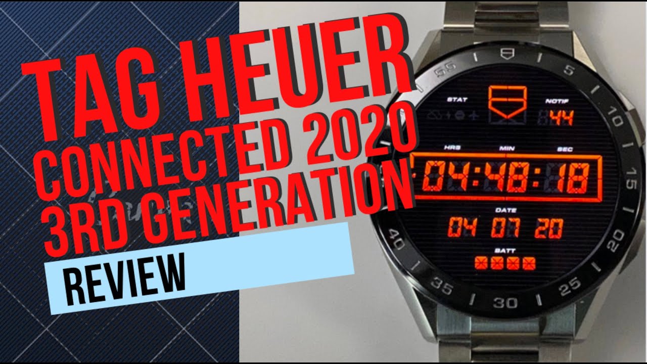 Updated for the future – the TAG Heuer “2020 Connected” Smartwatch –  ISOCHRONO