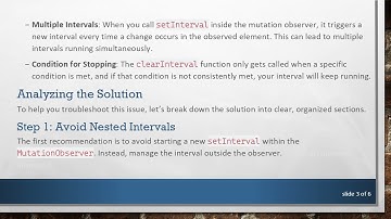 Troubleshooting setInterval Issues: Why Your Timer May Not Stop