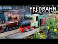 Mit der Feldbahn durch den Garten - Gartenbahngeschichten in 1:13