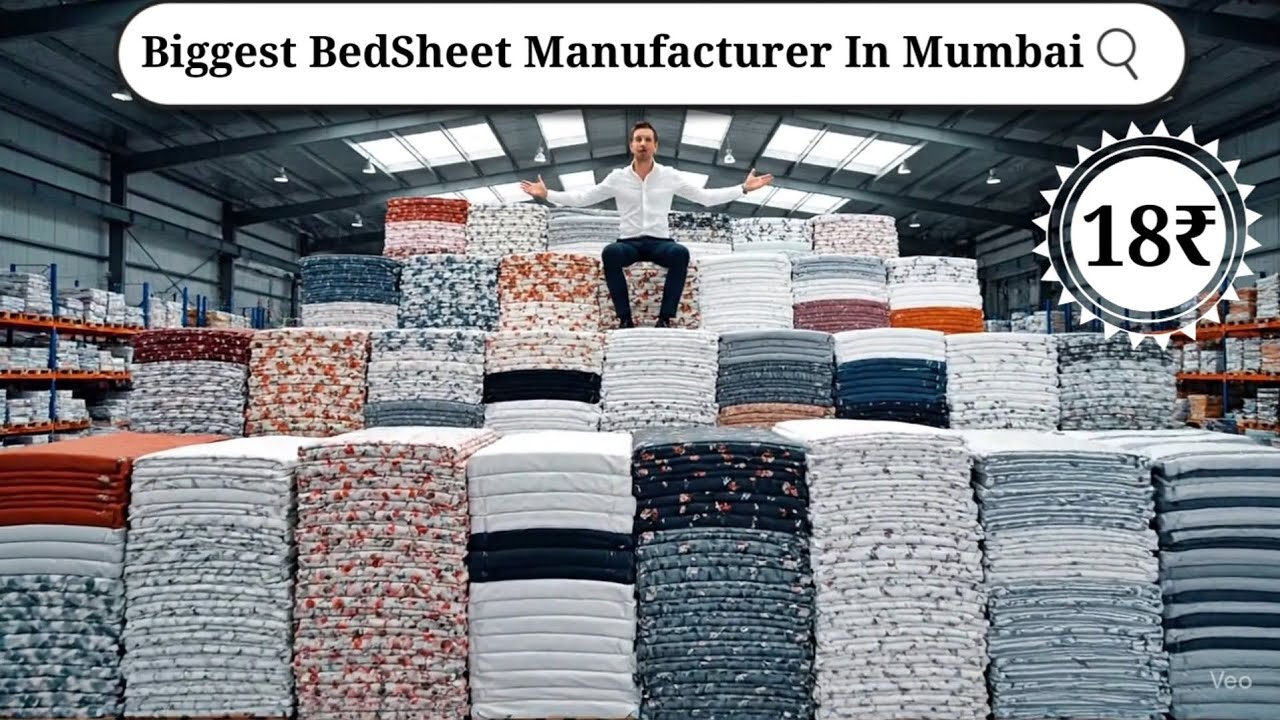 Biggest Bedsheet Wearhouse |Wholesale Market In Mumbai Ulhasnagar |Cotton Bedsheets Wholesale Market
